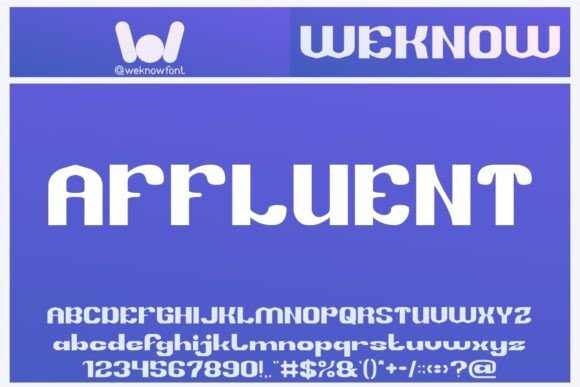 Affluent: A Premium Sans Serif Font for Polished Branding