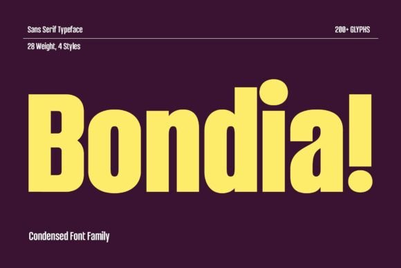 Bondia: A Designer’s Real-World Type Audit