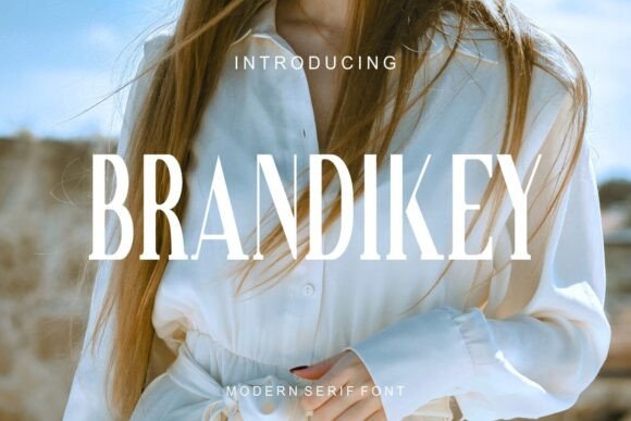 Brandikey: A Modern Serif Font for Editorial Elegance