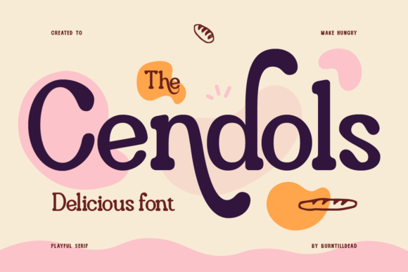 Cendols: A Playful Serif Font for Scroll-Stopping Marketing