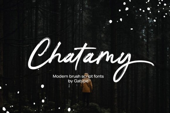 Chatamy: A Brush-Style Typeface for Warm, Human-Centered Design