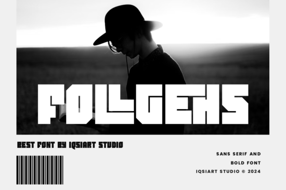Follgehs: A Bold Sans Serif Font for Campaign Headlines
