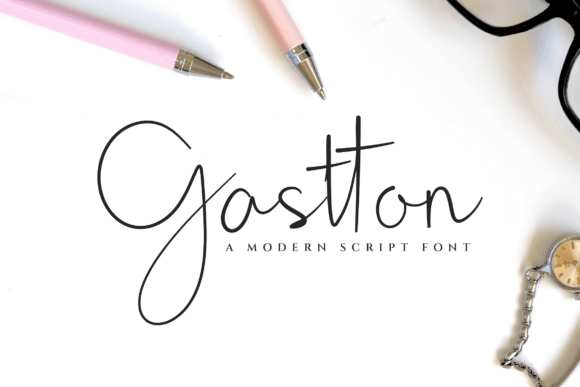Gastton: A Modern Script Font That Elevates Digital Branding