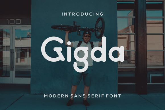 Gigda: A Playful, Modern Sans Serif Font for Digital Branding