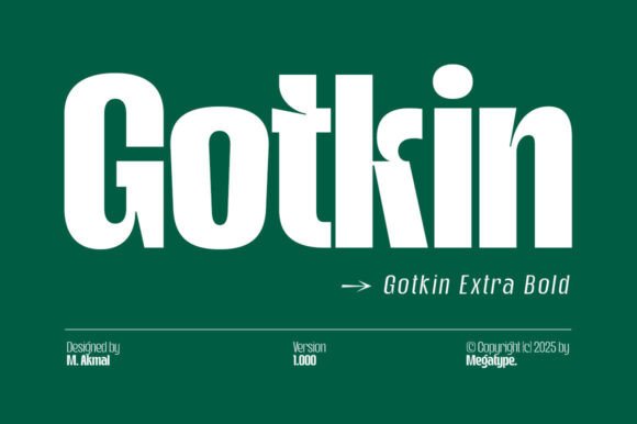 Gotkin Extra Bold: A Web Designer’s Go-To Display Typeface