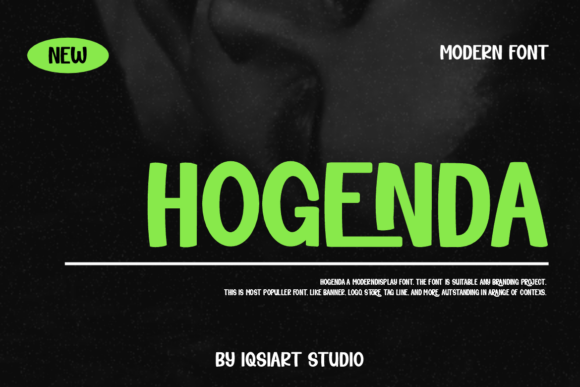 Hogenda: A Bold Sans Serif Font That Elevates Real Branding
