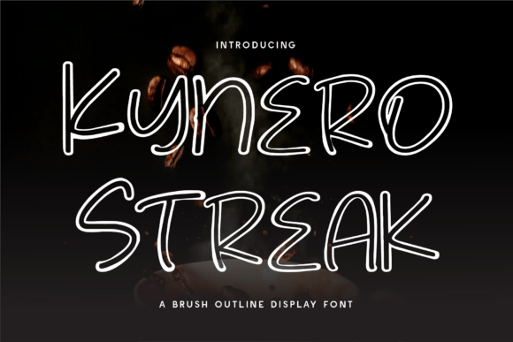 Kynero Streak: A Bold, Hand-Drawn Display Font for Real Branding