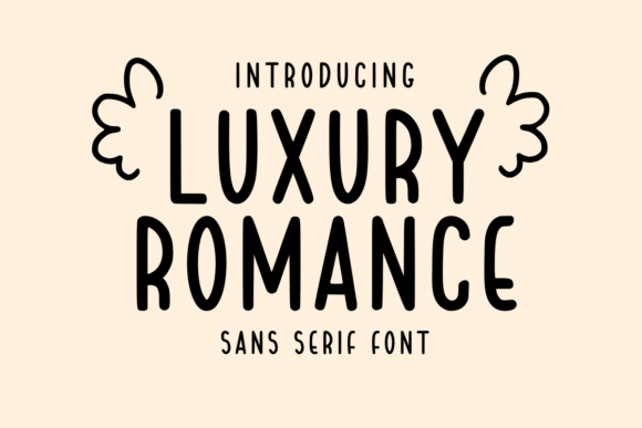 Luxury Romance: A Serif-Free Elegance for Modern Editorial Design