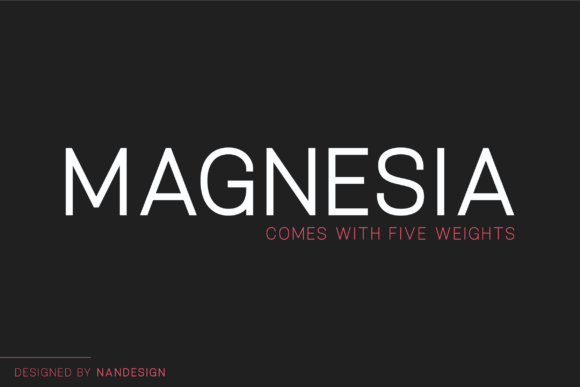 Magnesia: A Sans Serif Font for Thoughtful Editorial Design