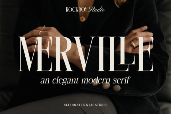 Merville: A Modern Serif for Editorial Elegance