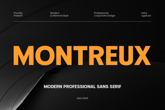 Montreux: A Modern Sans Serif That Elevates Real Small Business Branding