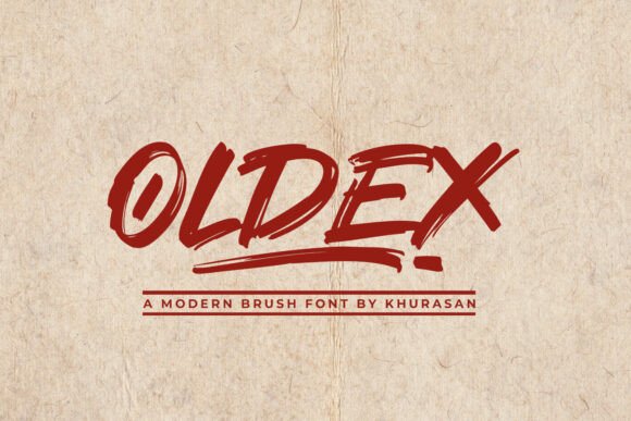 Oldex: A Modern Brush Font for Scroll-Stopping Marketing