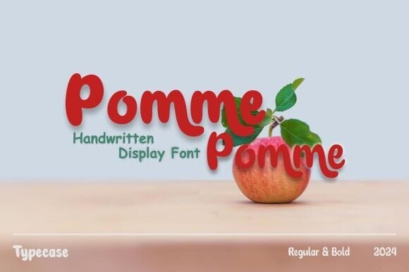 Pomme Pomme: A Friendly, Puffy Display Font That Makes Your Brand Feel Like Home