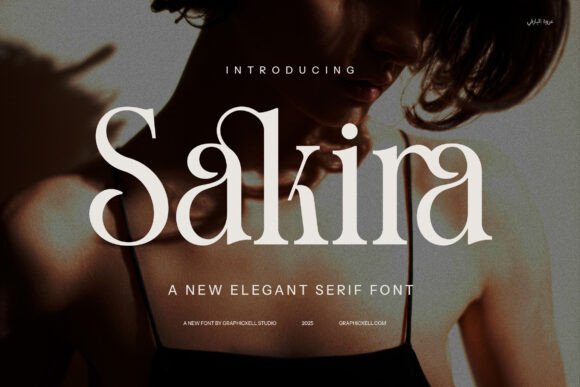 Sakira Serif Typeface for Modern Web Design