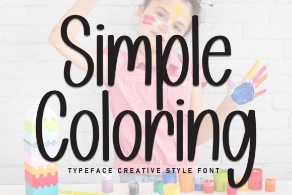 Simple Coloring: A Display Font That Makes Your Brand Instantly Memorable