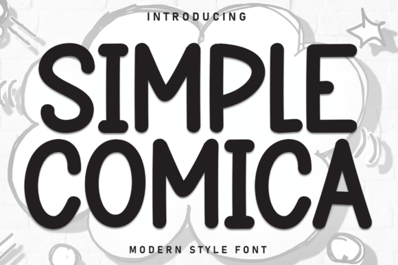 Simple Comica: A Confident Display Font for Digital Branding