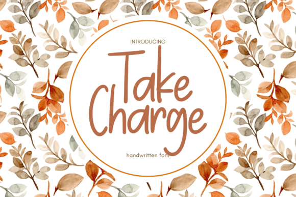 Take Charge Font: Modern Script for Scroll-Stopping Brand Content
