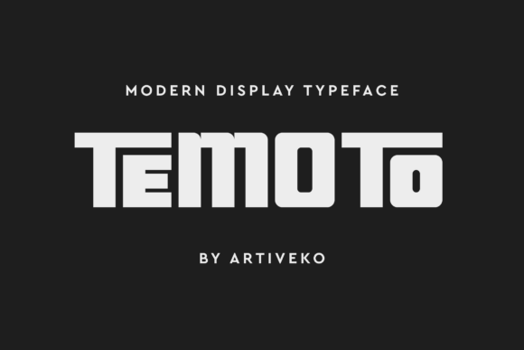 Temoto: A Clean Sans Serif for Campaign Clarity