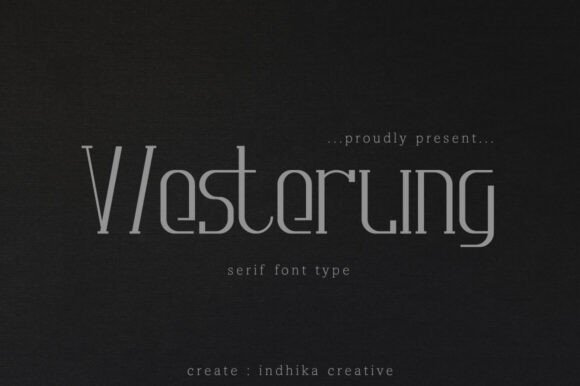 Westerling: A Serif Font That Elevates Digital Branding